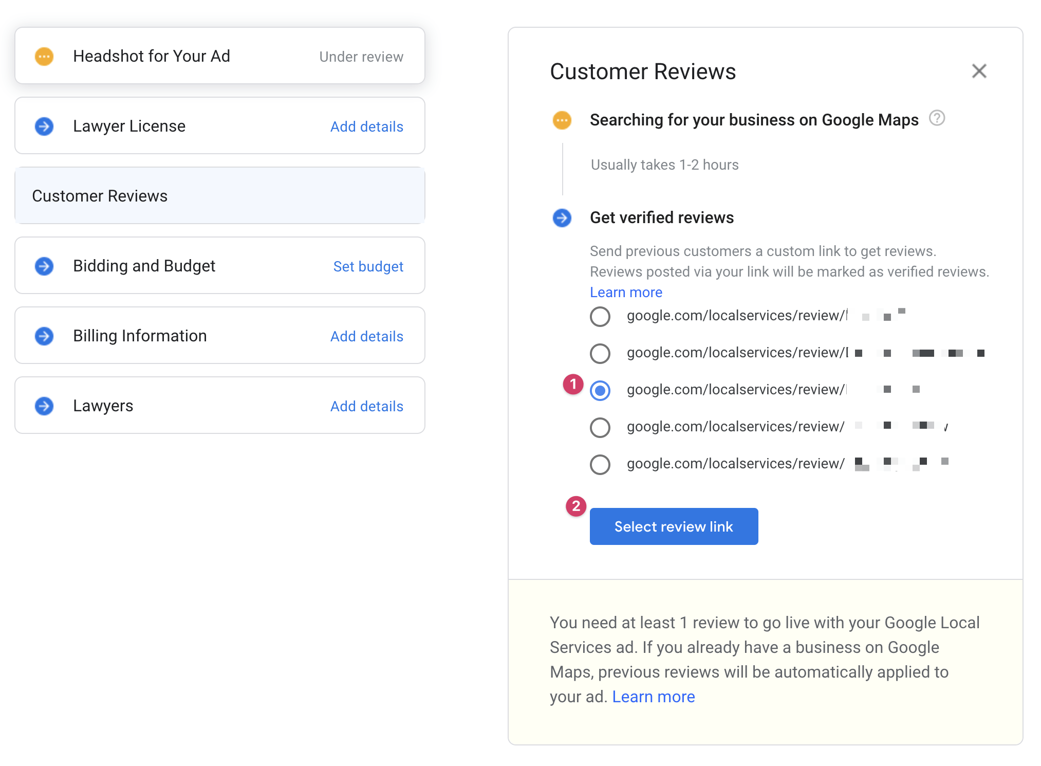 local service ads verified reviews