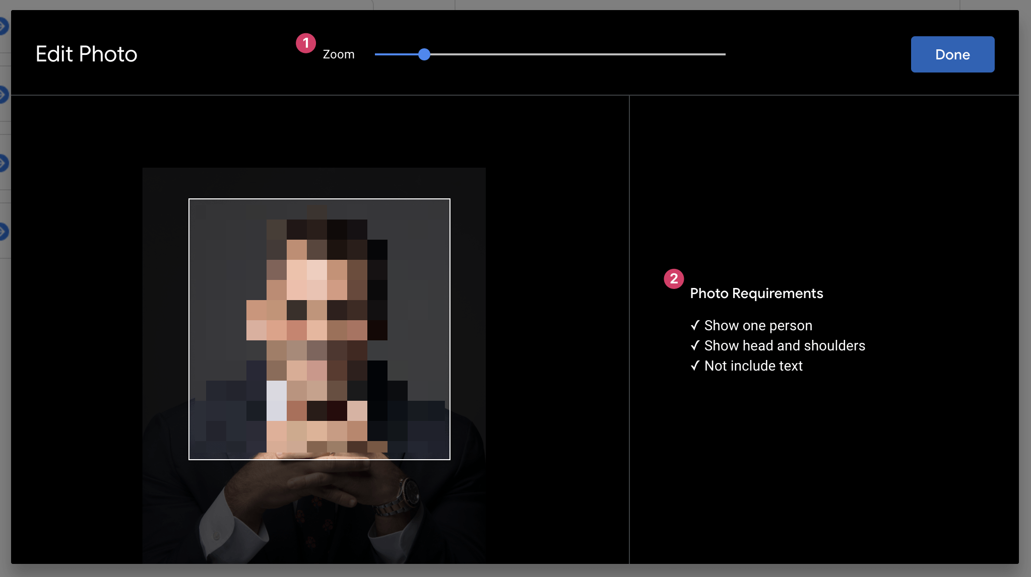 local service ads headshot requirements