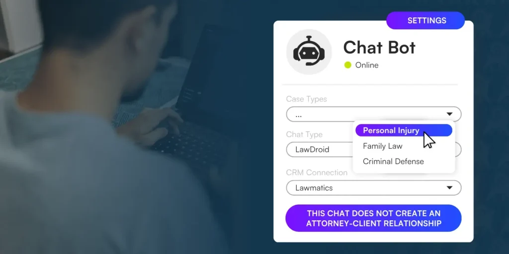 chatbot for lawyers template