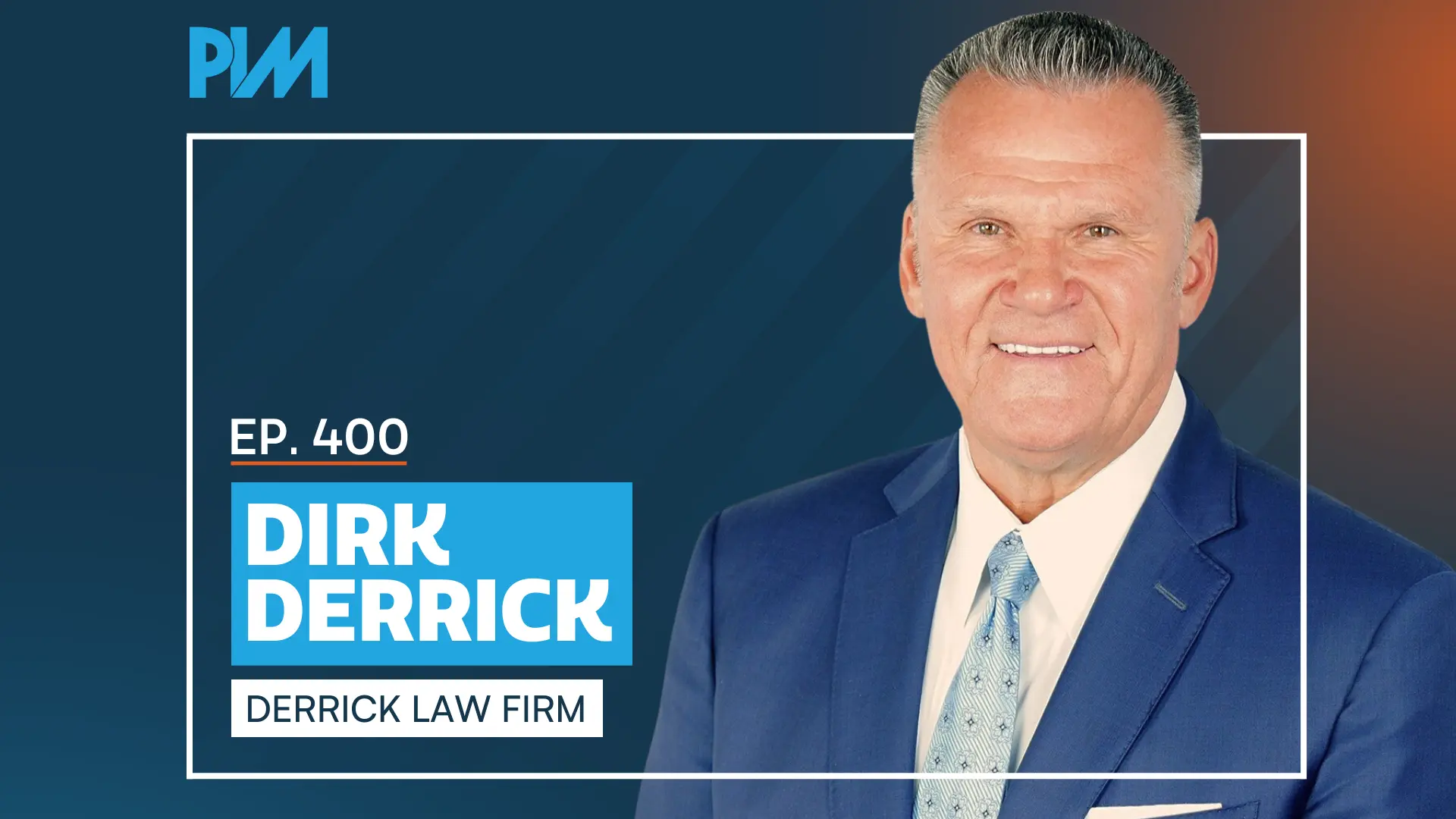 PIM EP 400: Dirk Derrick on Beating Insurers and Focus Groups